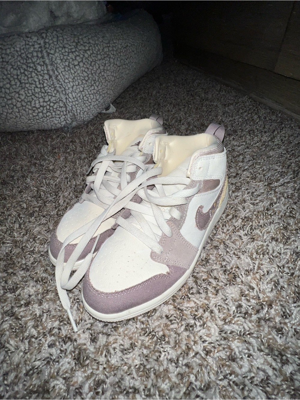 Jordan 1s Mid- Inside Out Taupe Haze